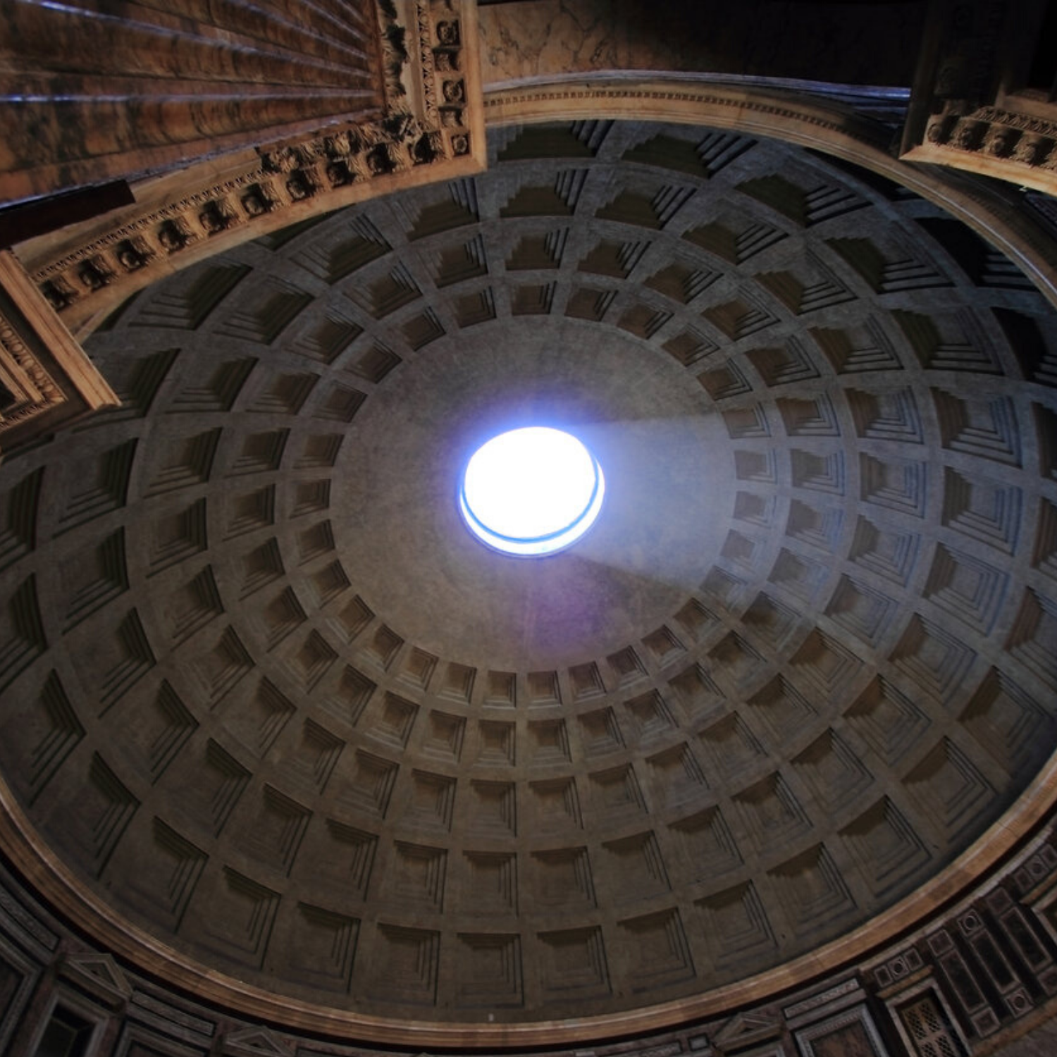 Купол пантеона в Риме. Пантеон Рим свод. Пантеон Аполлодор Дамасский. Пантеон Рим внутри.